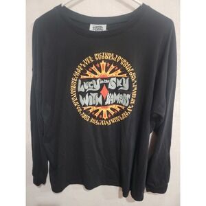 Lennon & McCartney The Beatles Lucy in the sky w/ Diamonds Long Sleeve Shirt XL